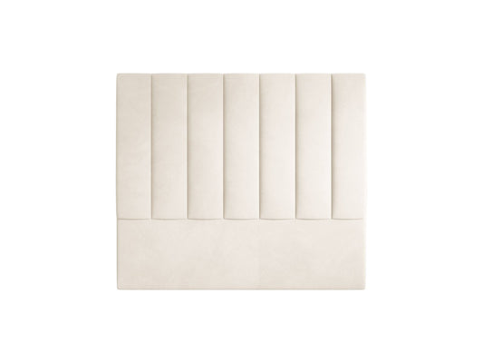 Marl — Headboard Ivory (Magic Velvet 2256) Black Plastic