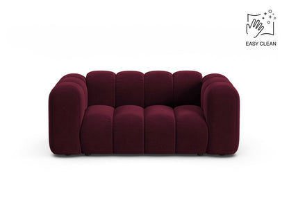 Lupine — Sofa Burgundy (Venus 2932) Black Plastic