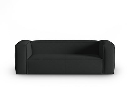 Mackay — Sofa Anthracite (Bubble 17) Black Plastic