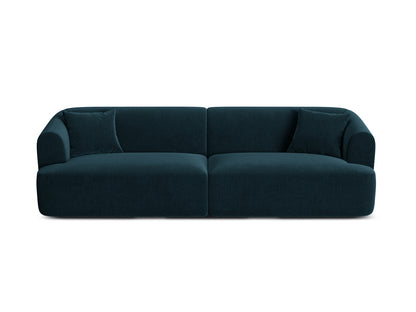Campi — Sofa Deep Petrol (Vogue 13) Black Plastic