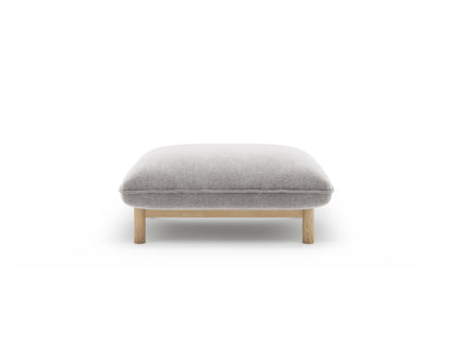 Ada — Pouf (80x65x44 cm) Light Grey (Wind 84)