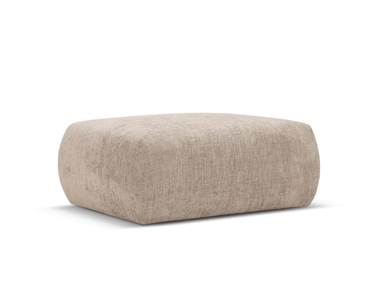 Matera — Pouf Beige (Haga 30) Black Plastic