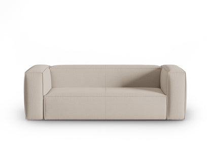 Mackay — Sofa Beige (Bubble 2) Black Plastic
