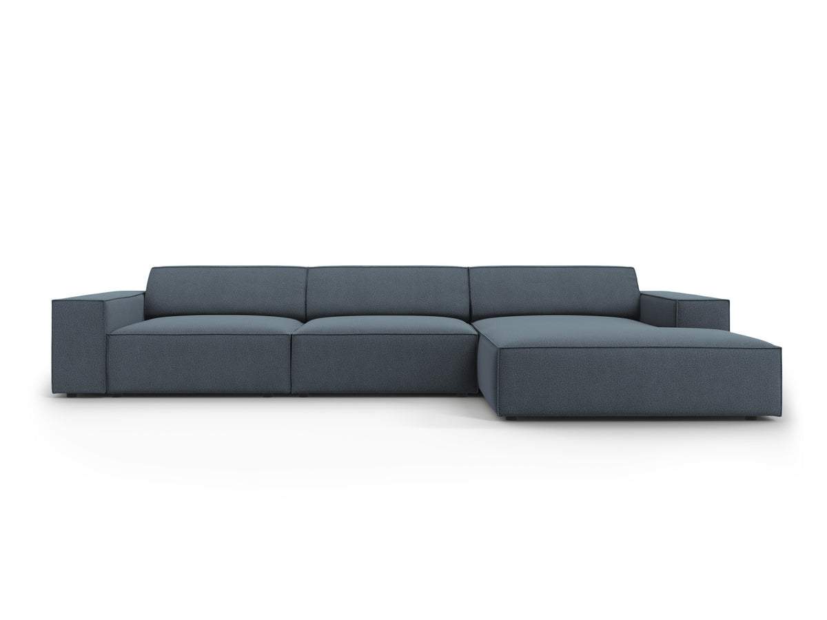 Jodie — Corner Sofa (284x162x77 cm) Blue (Megan 361) Right