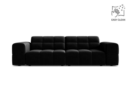 Jennifer — Sofa Black (Venus 2923) Black Plastic