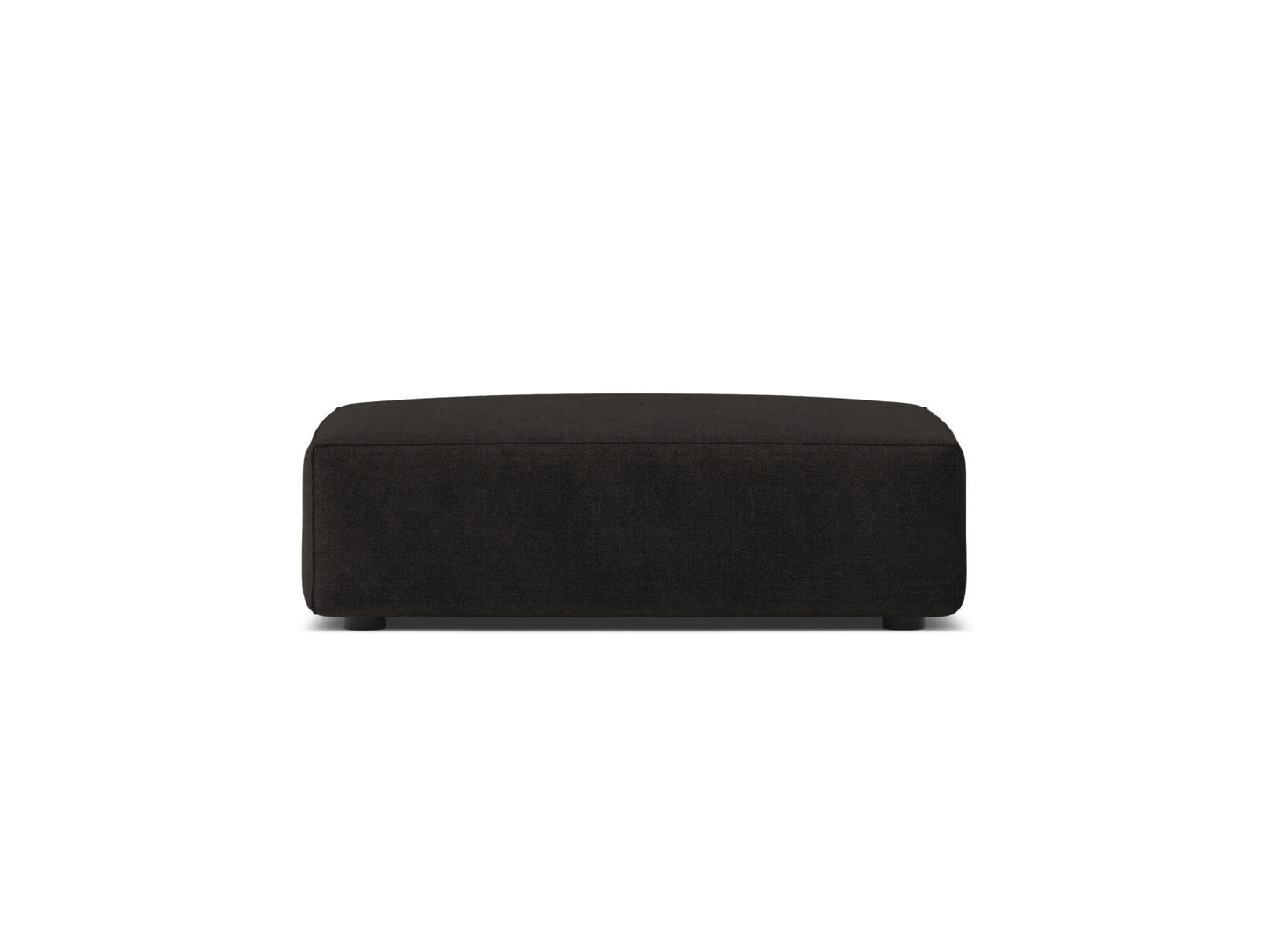 Jodie — Pouf Black (Liberty 22) Black Plastic