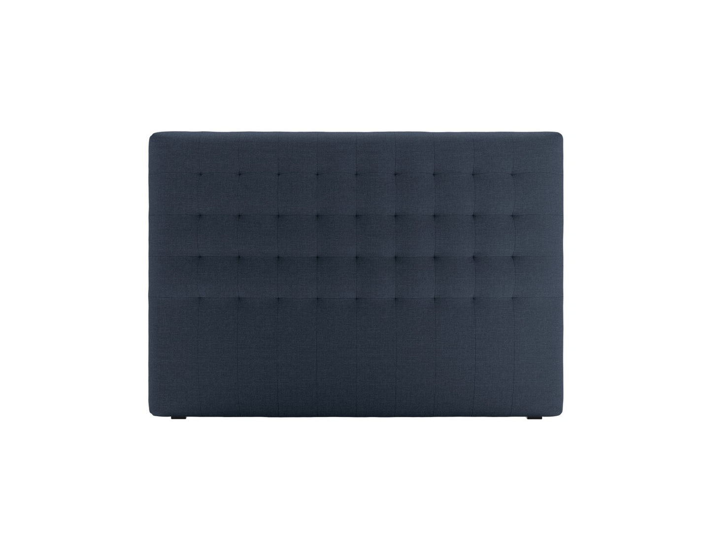 Nova — Headboard Navy Blue (Liberty 15) Black Plastic