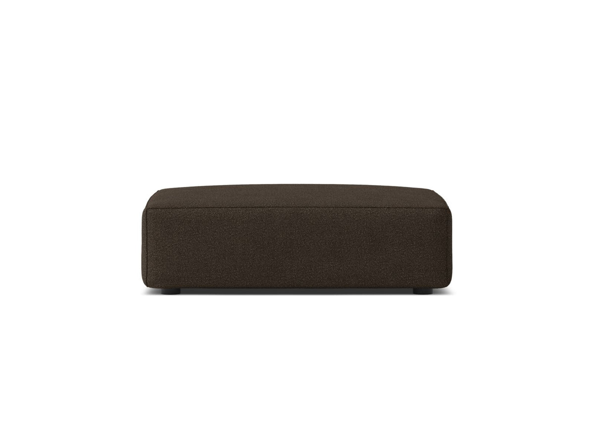 Jodie — Pouf Brown (Baloo 2081) Black Plastic