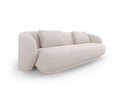 Camden — Sofa Beige Melange (Legacy 15 Dove) Black Plastic