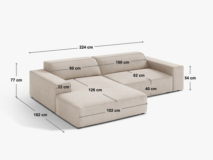 Jodie — Corner Sofa (224x162x77 cm)