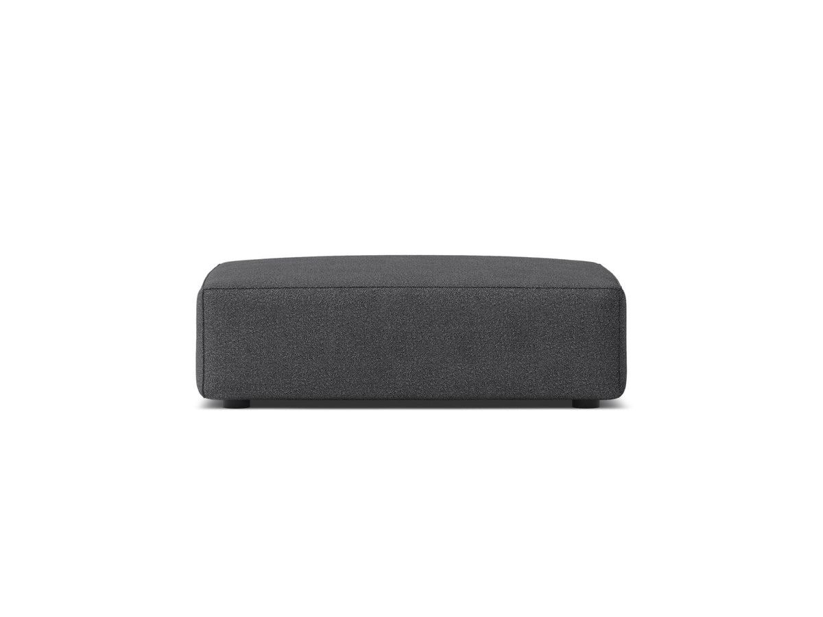 Jodie — Pouf Dark Grey (Baloo 2083) Black Plastic