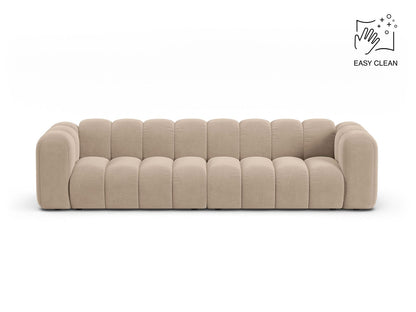 Lupine — Sofa Beige (Venus 2928) Black Plastic