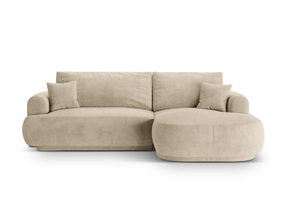 Ella — Corner Sofa (271x174x88 cm) Light Beige (Vogue 1) Right