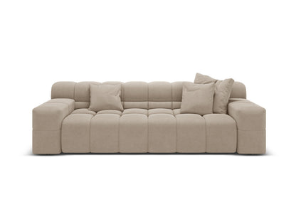 Hawaii — Sofa Cappuccino (Moly 11) Juoda plastikinė