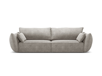 Kaelle — Sofa Light Grey (Over The Horizon 85) Black Plastic