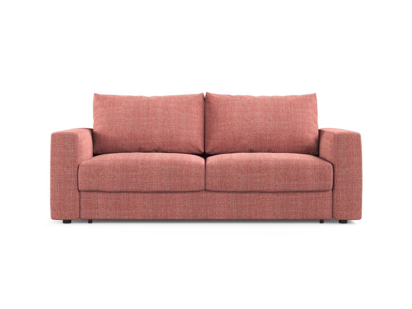 Grena — Sofa Red (BABEL RED) Black Plastic