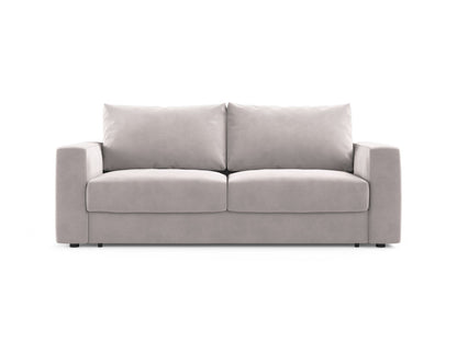 Grena — Sofa Light Grey (Salvador 16) Black Plastic