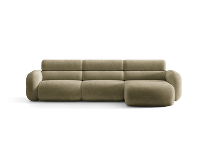 Neo — Corner Sofa (305x165x83 cm) Light Olive (Golden 31) Right