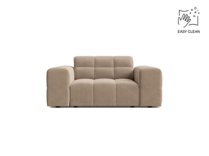 Jennifer — Armchair Beige (Venus 2928) Black Plastic