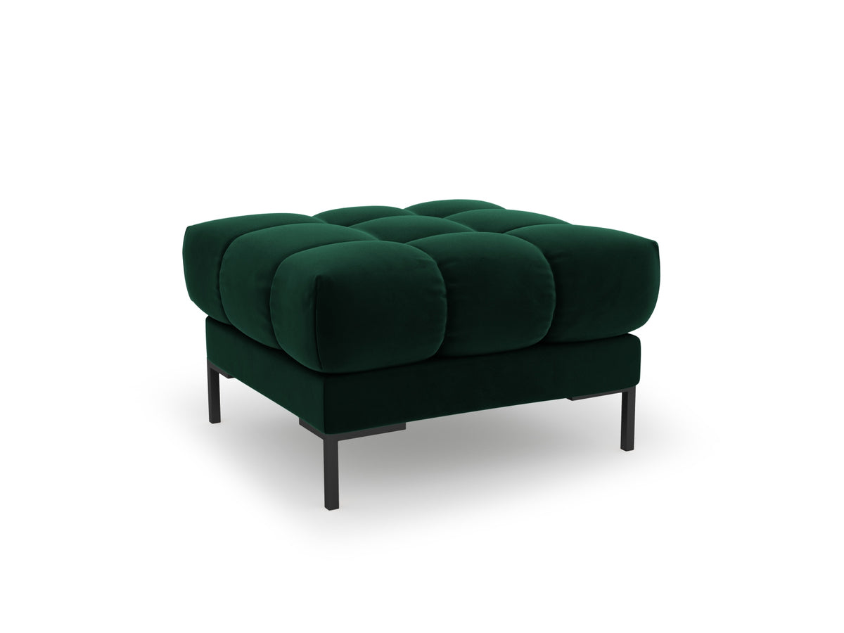 Mamaia — Pouf Bottle Green (Bluvel 78) Black Metal Unknown