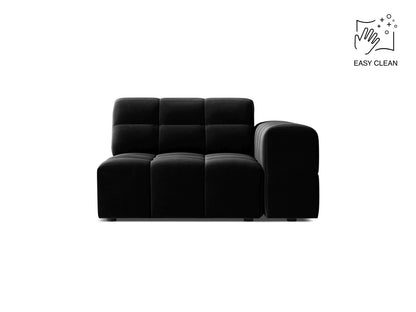 Jennifer — Modular Sofa (106x102x78 cm) Black (Venus 2923) Right