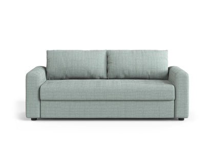 David — Sofa Mint (BABEL SAFIRA) Black Plastic