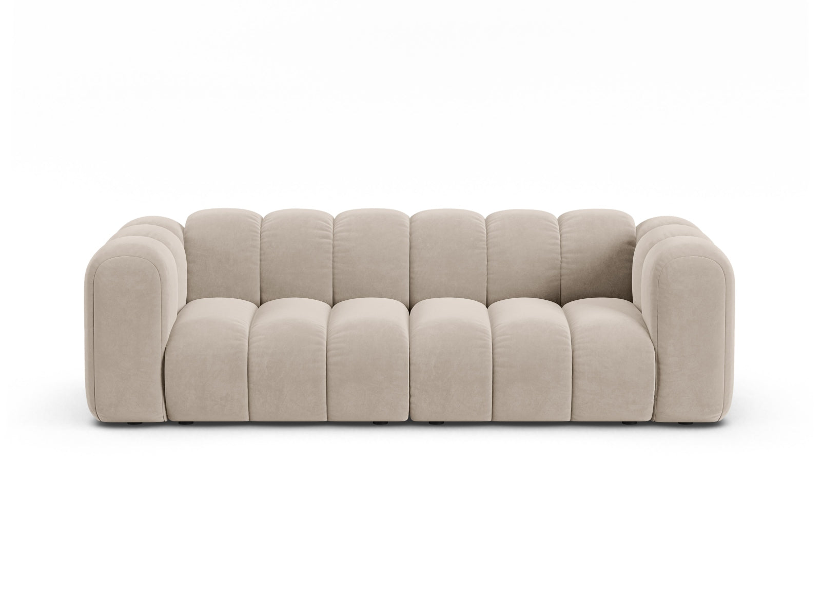 Lupine — Sofa Beige (Salvador 1) Black Plastic