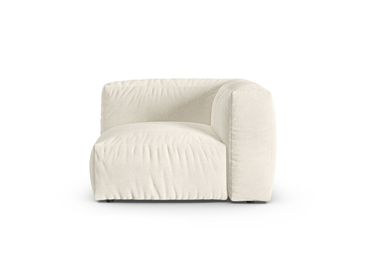 Martina — Modular Sofa Ivory (Monet Nata) Black Plastic Unknown