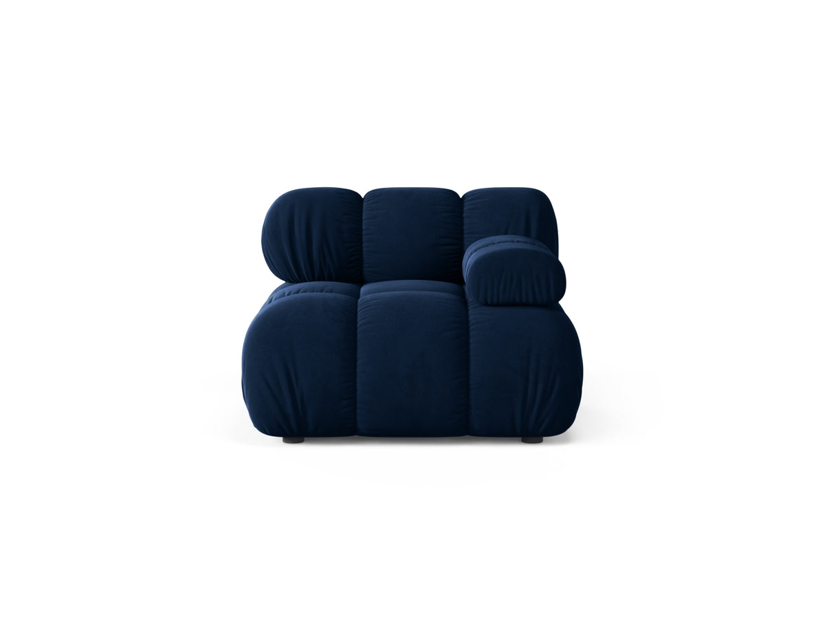 Bellis — Modular Sofa (94x94x70 cm) Royal Blue (Bluvel 86) Right