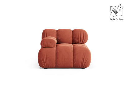 Bellis — Modular Sofa (94x94x70 cm) Coral (Venus 2933) Left