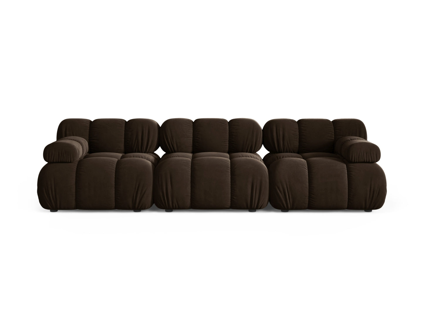 Bellis — Sofa (282x94x70 cm) Dark Brown (Bluvel 48) Unknown