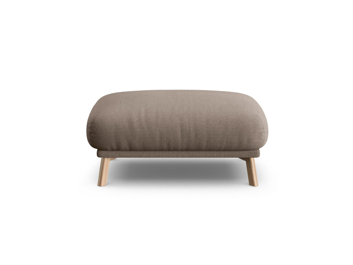 Naomi — Pouf Cappuccino (Liberty 5) Wood