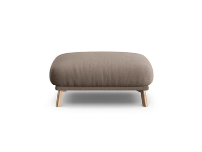 Naomi — Pouf Cappuccino (Liberty 5) Wood