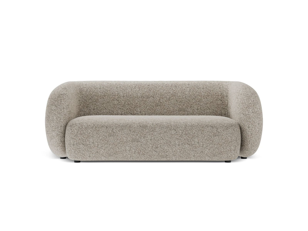 Kate — Sofa Beige Melange (Puente 06) Black Plastic