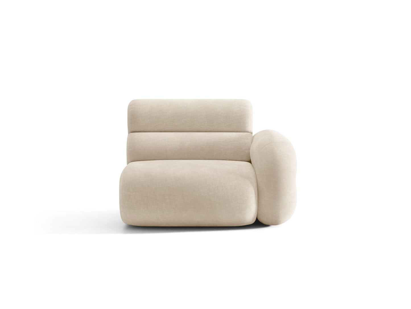 Neo — Modular Sofa (110x100x83 cm) Light Beige (Golden 03) Right