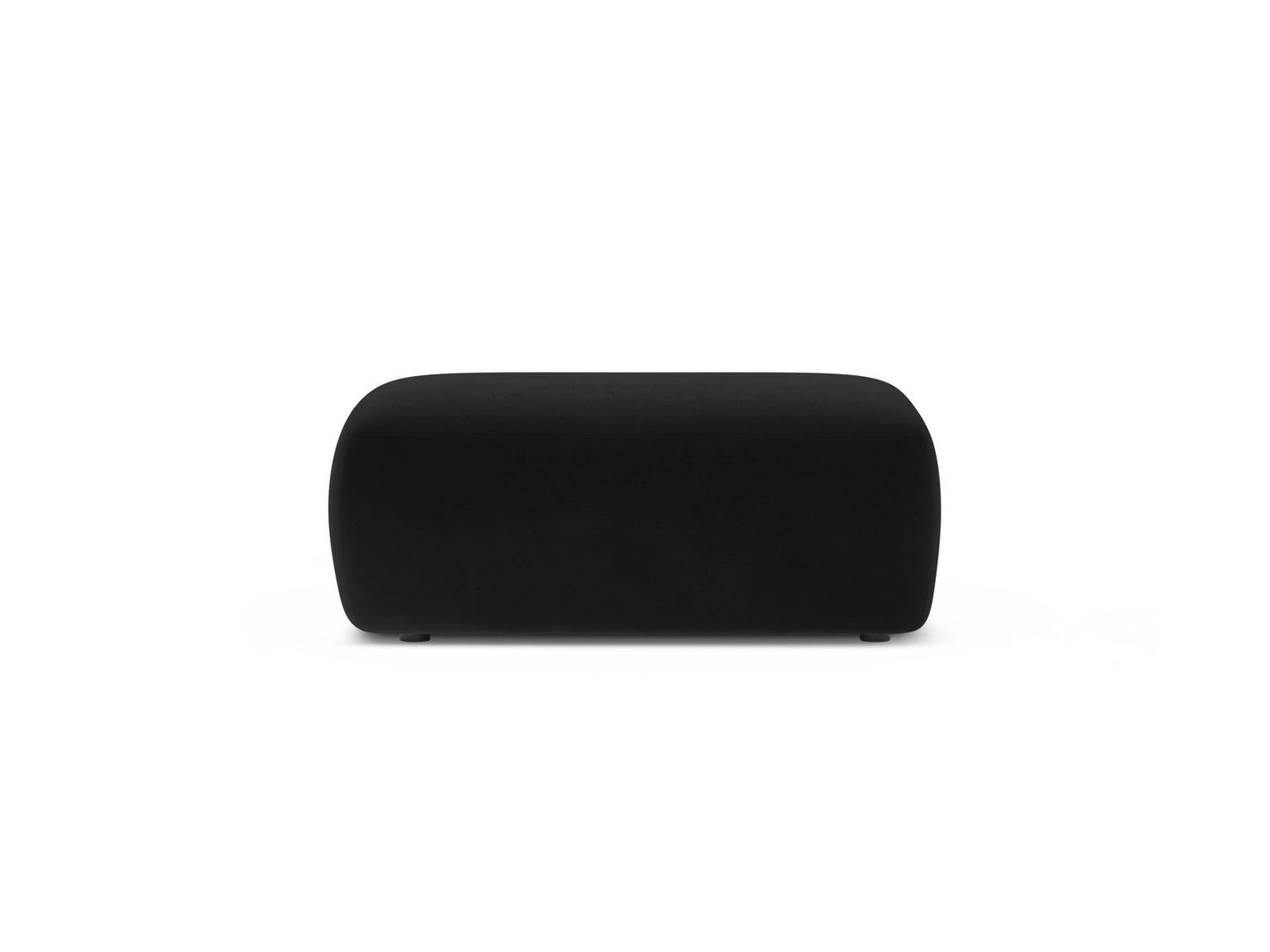 Kate — Pouf Black (Salvador 19) Black Plastic