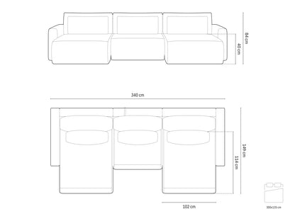 Belfast — Panoramic Sofa