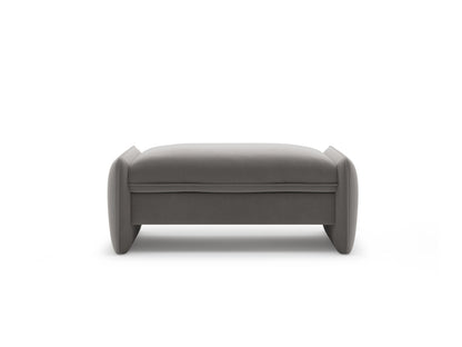 Georgia — Pouf (115x70x43 cm) Dark Grey (Magic Velvet 2241)