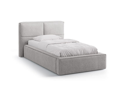 Darren — Bed Dark Beige (LEGEND 3) Black Plastic