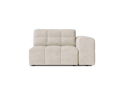 Jennifer — Modular Sofa (106x102x78 cm) Light Beige (Eden 2 Pearl) Right
