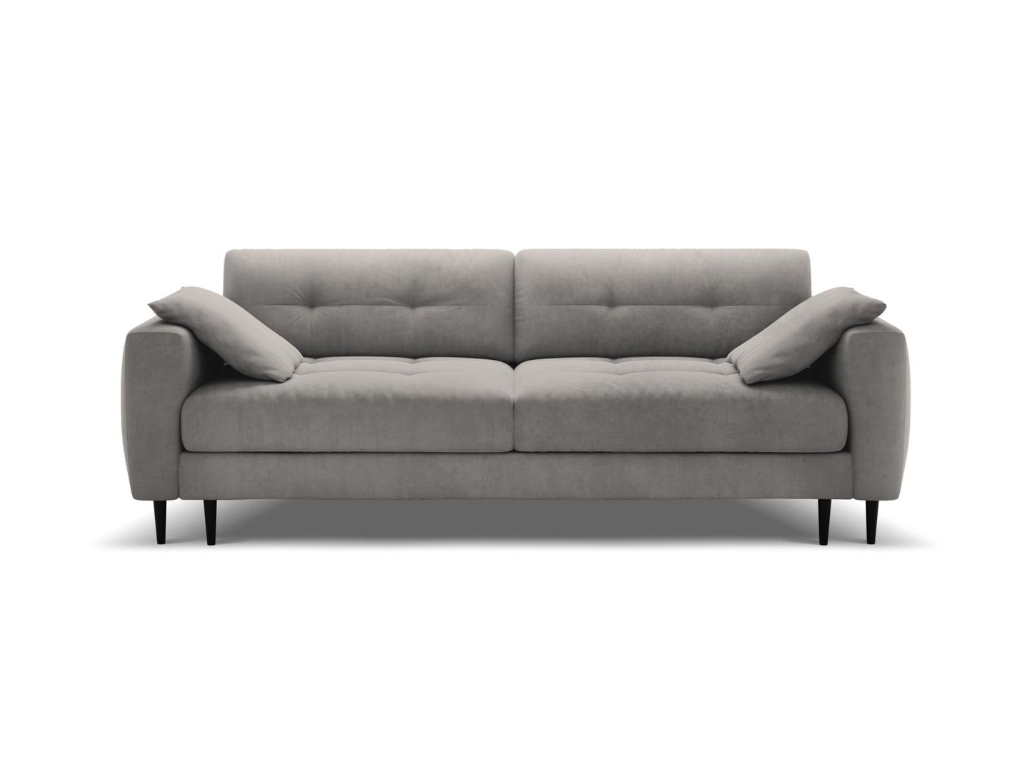 Bemy — Sofa Grey (Salvador 17) Black Metal
