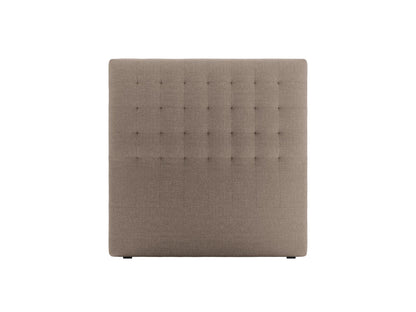 Nova — Headboard Cappuccino (Liberty 5) Black Plastic