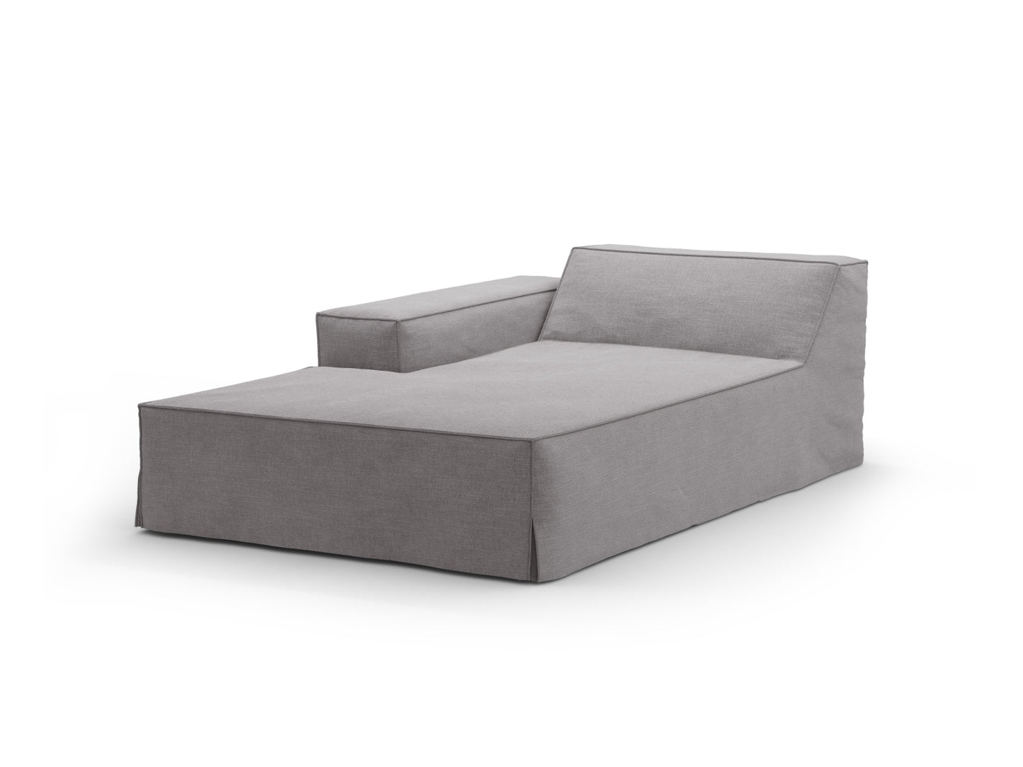 Jodie — Sofa Cover Warm grey (LINS 07) Default Left