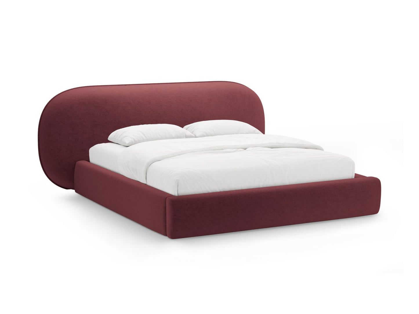 Ovalo — Bed Cherrywood (Perfect Harmony 59) Black Plastic