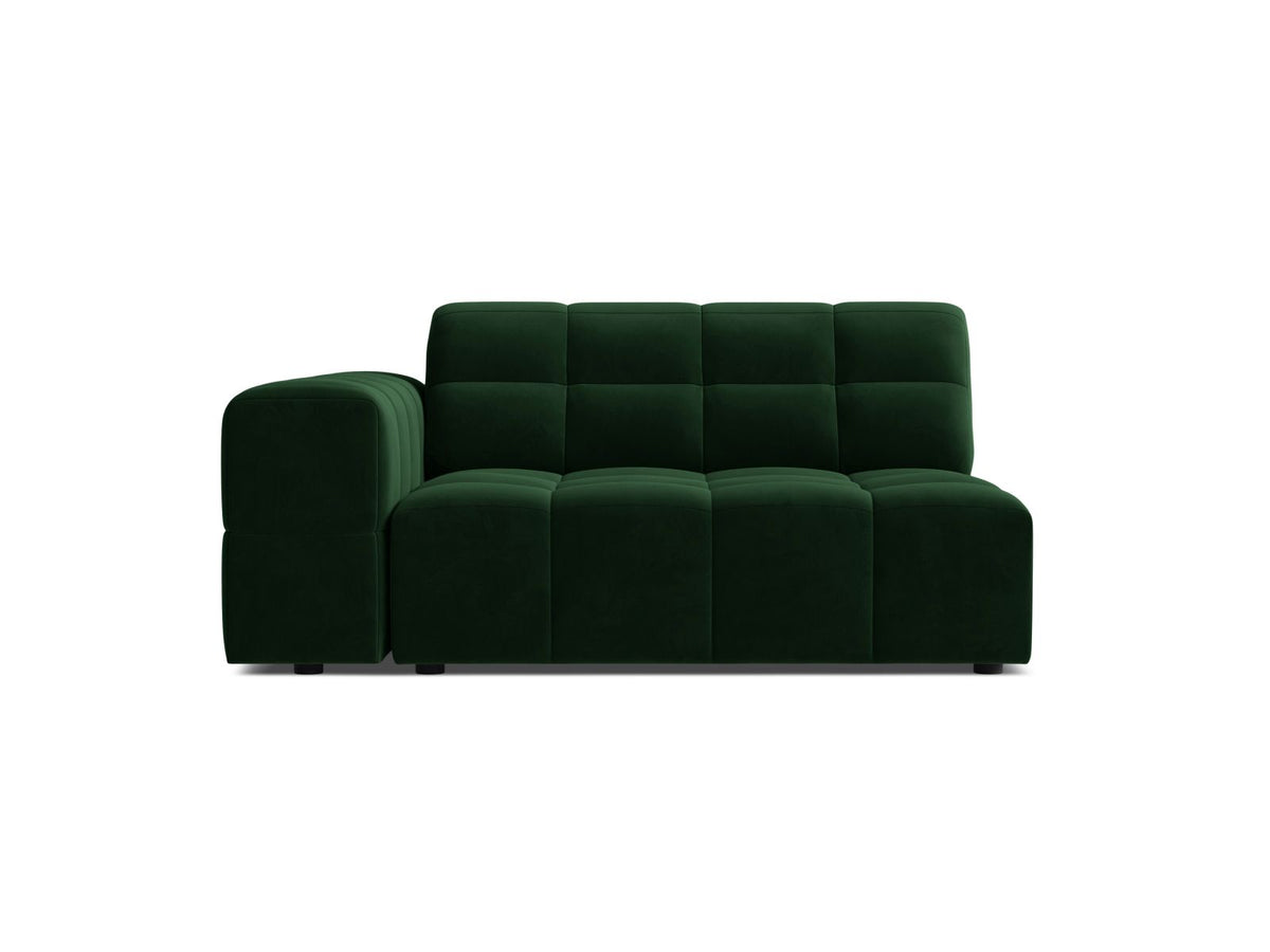 Jennifer — Modular Sofa (126x102x78 cm) Bottle Green (Bluvel 78)