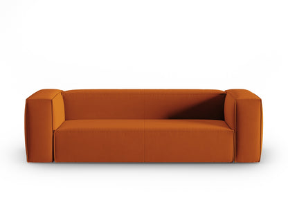 Mackay — Sofa Terracotta (Casino Terracota) Black Plastic