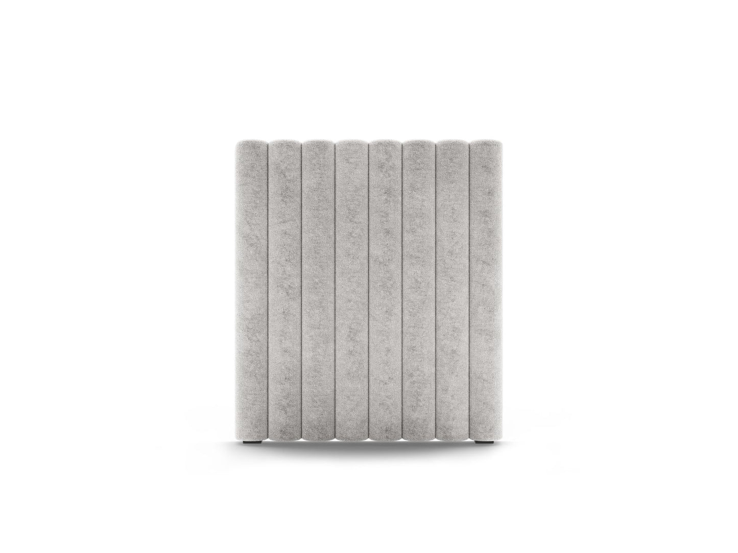 Mistero — Headboard Light Grey (Perfect Harmony 80) Black Plastic