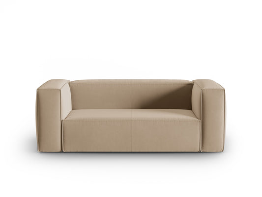 Mackay — Sofa Sand (Casino Lion) Black Plastic