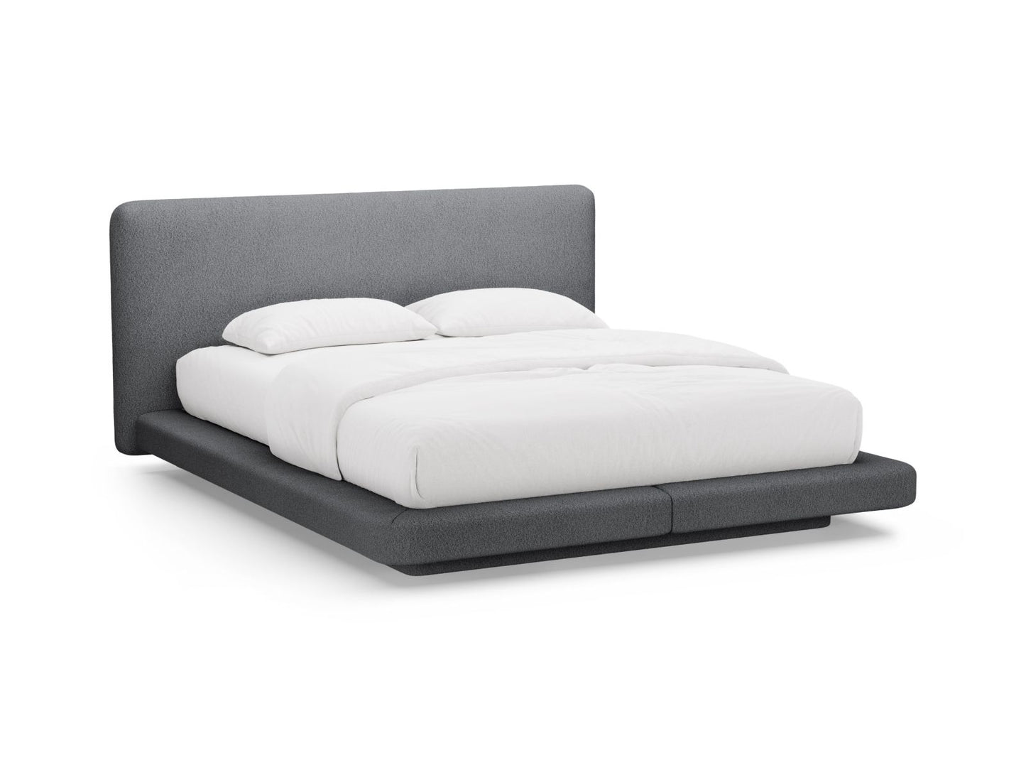 Linea — Bed Dark Grey (Baloo 2083) Black Plastic