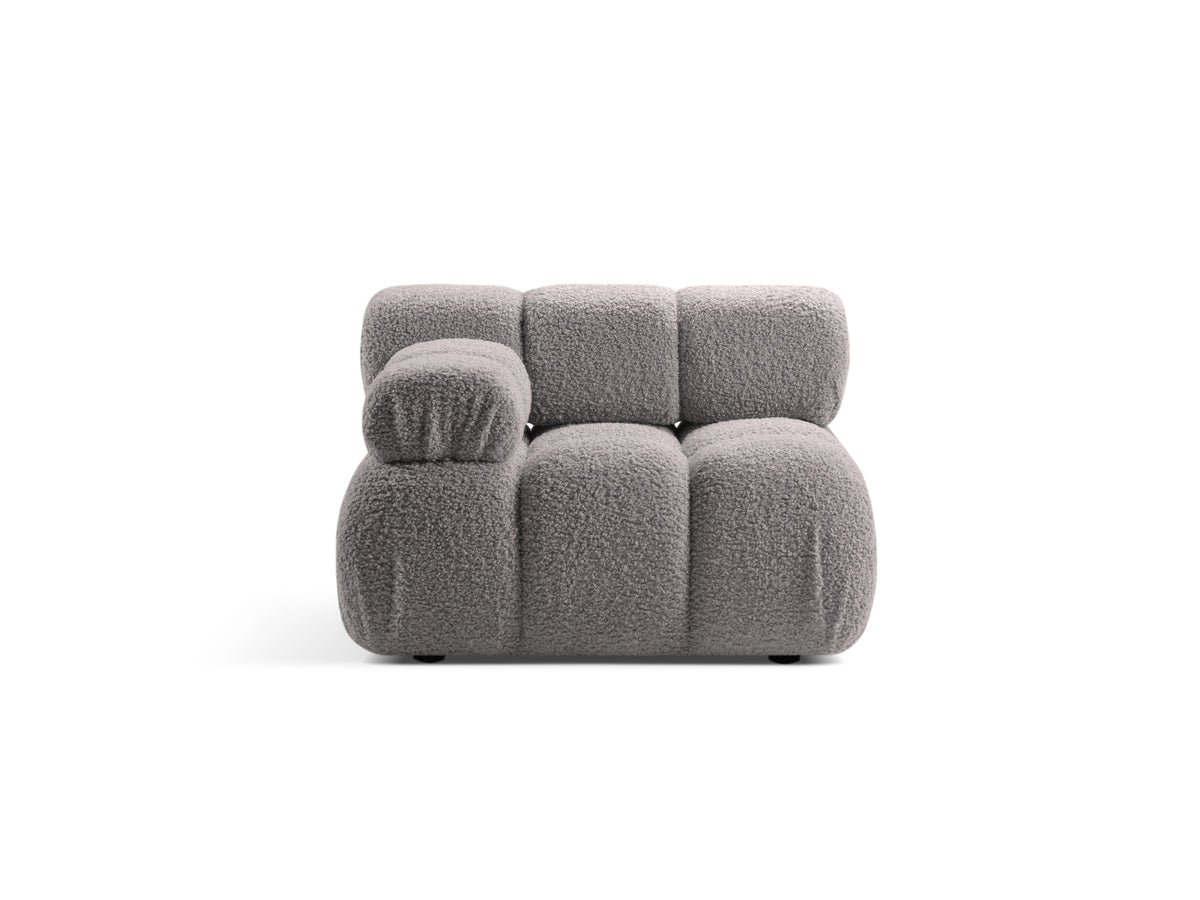 Bellis — Modular Sofa (94x94x70 cm) Light Grey (Rolf 6) Left